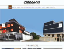 Tablet Screenshot of abdullahtannery.com